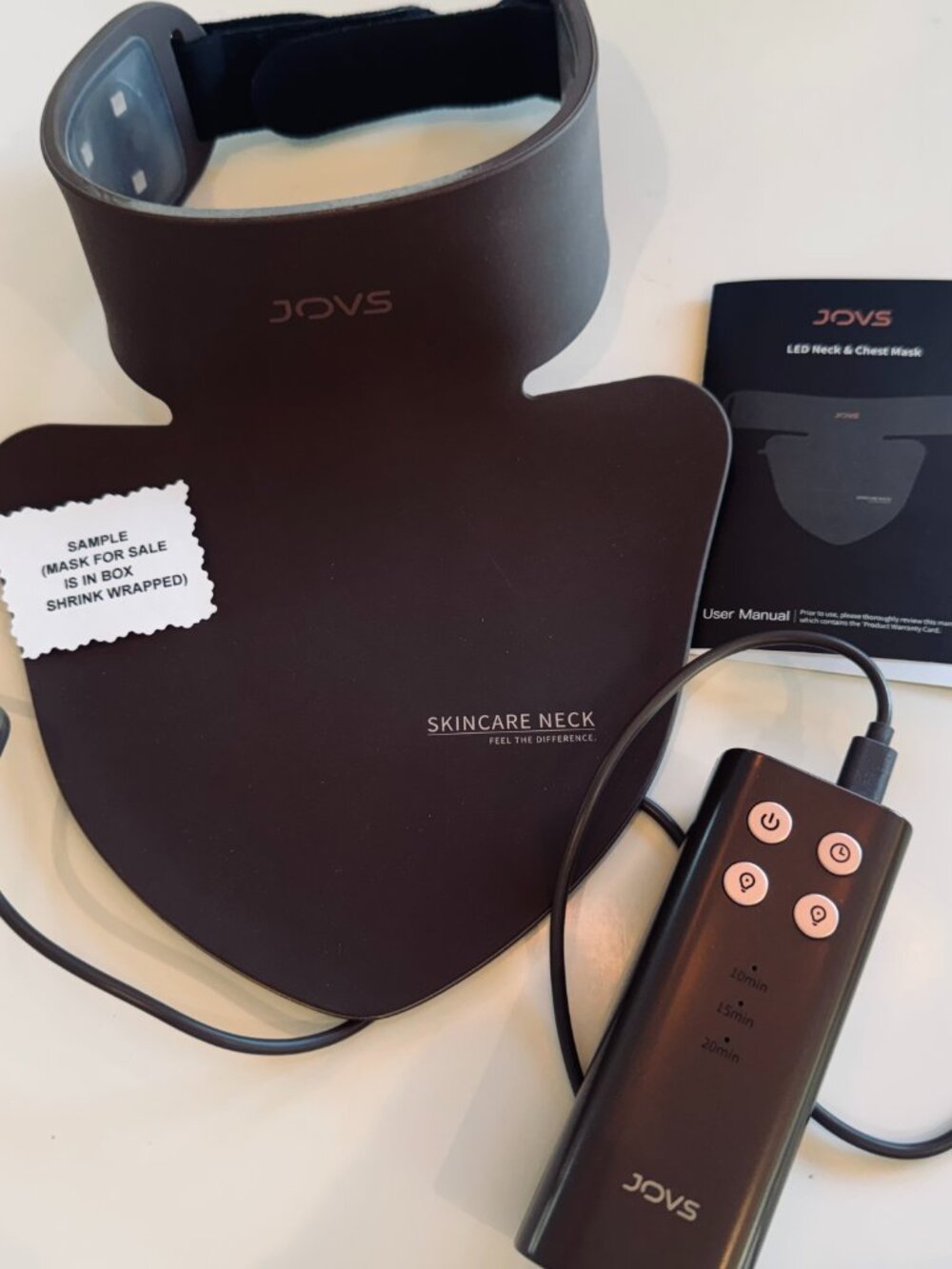 JOVS NECK AND CHEST MASK BRAND NEW!
